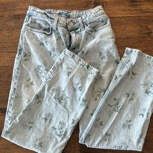 Floral Jeans